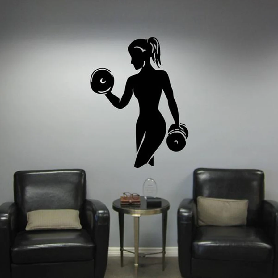 Bodybuilding Girl Wall Decals Home Decor Bedroom Motivation Workout Gym Fitness Sport Vinyl Wall Stickers Removable Mural S204
Bodybuilding Girl Wall Decals Home Decor Bedroom Motivation Workout Gym Fitness Sport Vinyl Wall Stickers Removable Mural S204