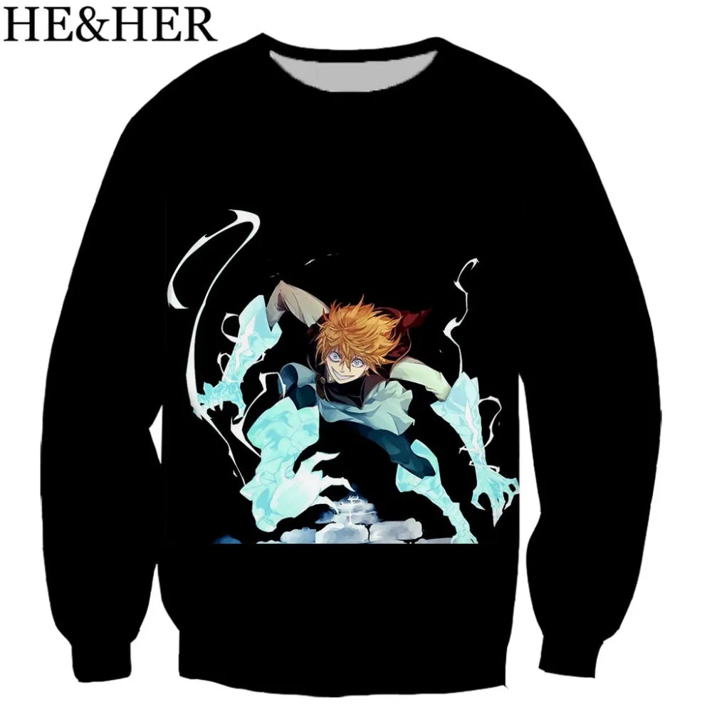 Anime Black Clover men women 3D color printed sweatshirts unisex hip hop style streetwear casual sweatshirt hooded top
Anime Black Clover men women 3D color printed sweatshirts unisex hip hop style streetwear casual sweatshirt hooded top