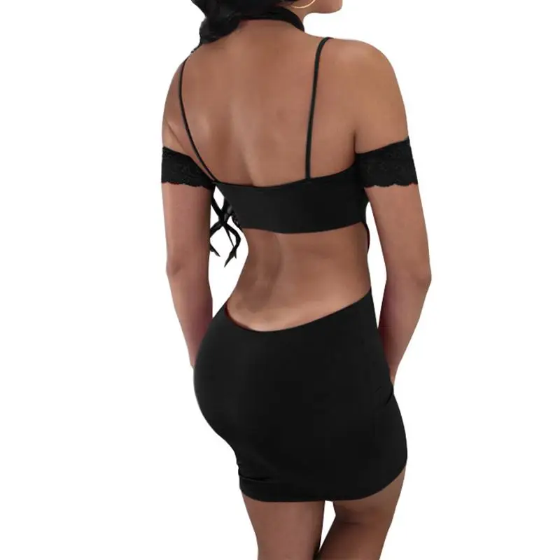 Sexy Backless Deep V Mini Bodycon Dress Women Summer Spaghetti Strap Night Club Wear Bandage Party Dresses WS7400V
Sexy Backless Deep V Mini Bodycon Dress Women Summer Spaghetti Strap Night Club Wear Bandage Party Dresses WS7400V