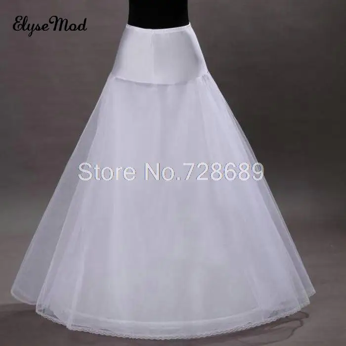 High Quality A Line 1-hoop 2-layer Tulle Wedding Bridal Petticoat Underskirt Crinolines for Wedding Petticoats
High Quality A Line 1-hoop 2-layer Tulle Wedding Bridal Petticoat Underskirt Crinolines for Wedding Petticoats