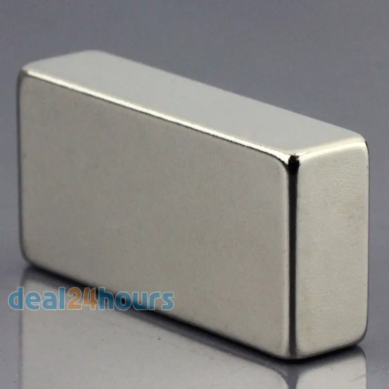 OMO Magnetics 1 шт. N50 Супер сильный блок Cuboid неодимовые магниты 40x20x10 мм