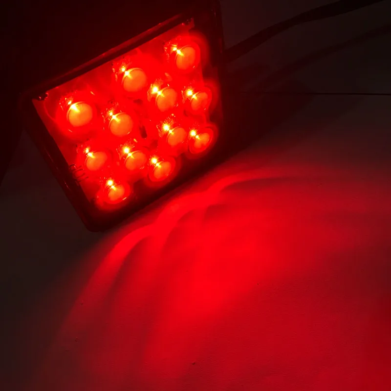 12LED Car Rear Lamp Red Stop Brake Light for 12V Trailer Truck Towing Pickup with Hitch Receiver Cover
12LED Car Rear Lamp Red Stop Brake Light for 12V Trailer Truck Towing Pickup with Hitch Receiver Cover