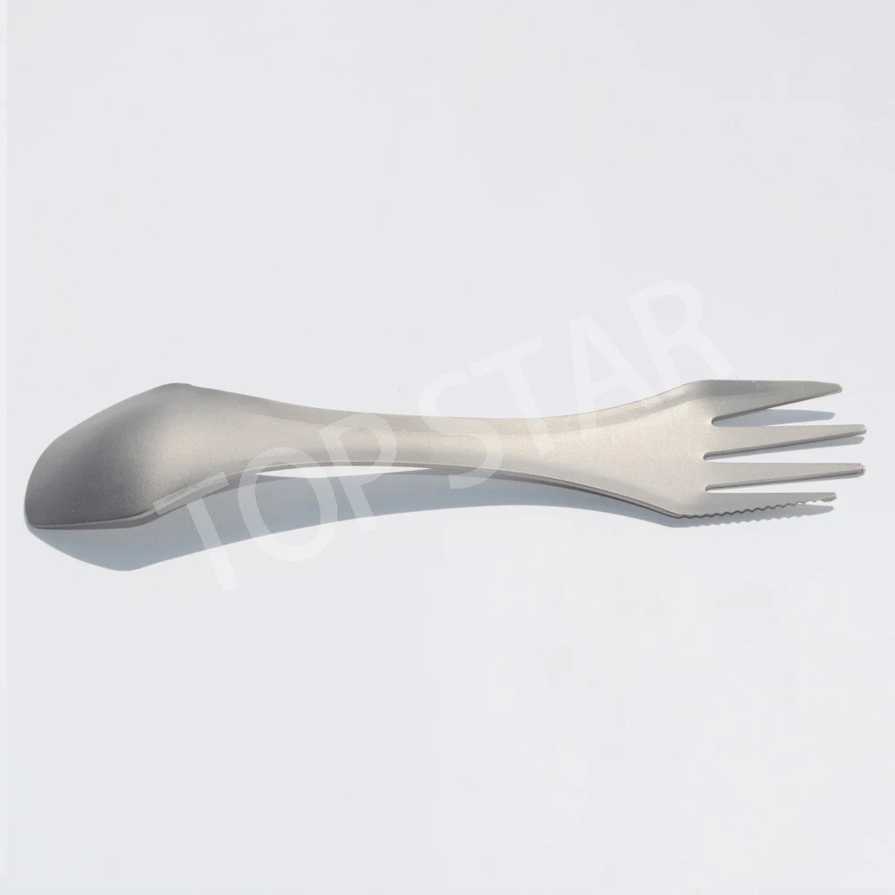 Portable Lightweight Outdoor Camping Spork Spoon Titanium Fork Picnic Tableware Tools
Portable Lightweight Outdoor Camping Spork Spoon Titanium Fork Picnic Tableware Tools