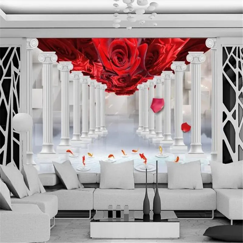 Custom Photo Wallpapers for Walls 3D Stereoscopic Rose Murals Stone Wallpapers for Living Room Wall Papers Home Decor Red Flower
Custom Photo Wallpapers for Walls 3D Stereoscopic Rose Murals Stone Wallpapers for Living Room Wall Papers Home Decor Red Flower