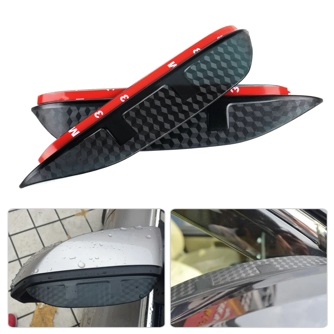 SNCN 2pcs Rearview Rain Eyebrow Guard Cover Side Door Mirror Visor Shield Fit for Ford Mondeo Fusion Kuga Escape Explorer S-max
SNCN 2pcs Rearview Rain Eyebrow Guard Cover Side Door Mirror Visor Shield Fit for Ford Mondeo Fusion Kuga Escape Explorer S-max