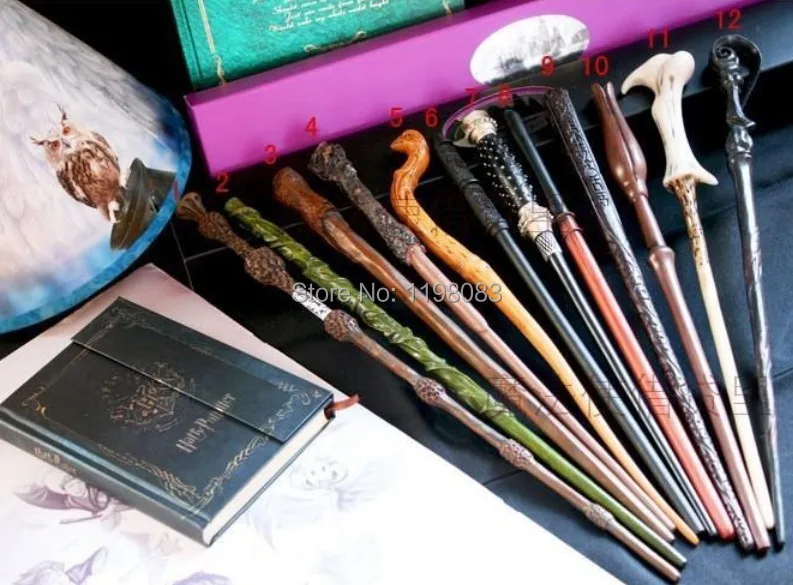Wholesale 16styles Newest 100pcs wand with nice cosplay box Lord Voldemort Luna lovegood Albus dumbledore Wand
Wholesale 16styles Newest 100pcs wand with nice cosplay box Lord Voldemort Luna lovegood Albus dumbledore Wand