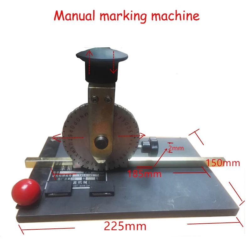 Ручная маркировочная машина металлическая пластина принтер Высокое качество