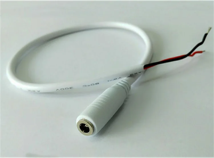 1 Pcs 3A/2464/22AWG Copper Cord DC3.5x1.35mm Plug Female Connector DIY Power Cable for Pad Tablet Laptop Adapter LED Controller
1 Pcs 3A/2464/22AWG Copper Cord DC3.5x1.35mm Plug Female Connector DIY Power Cable for Pad Tablet Laptop Adapter LED Controller