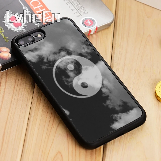 LvheCn Yin Yang Zen Peace чехол для телефона iPhone 5 6s 7 8 plus 11 12 Pro X XR XS max Samsung S7 edge S9 S10 note 8|Бамперы|