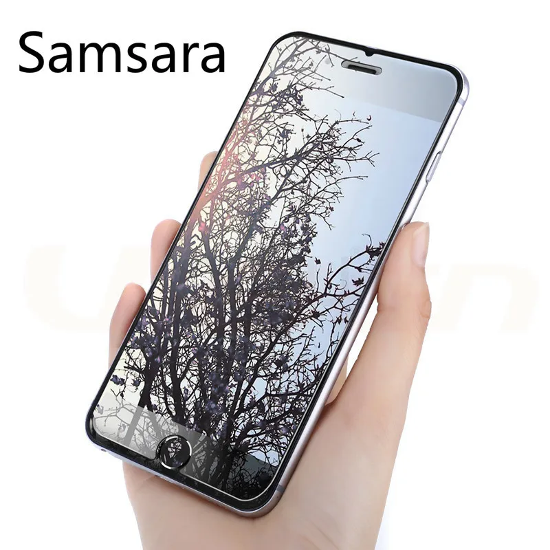 9H 2.5D взрывозащищенное Закаленное стекло для iphone 5 6 6S 7 8Plus Защитная пленка iPhone 8 X
