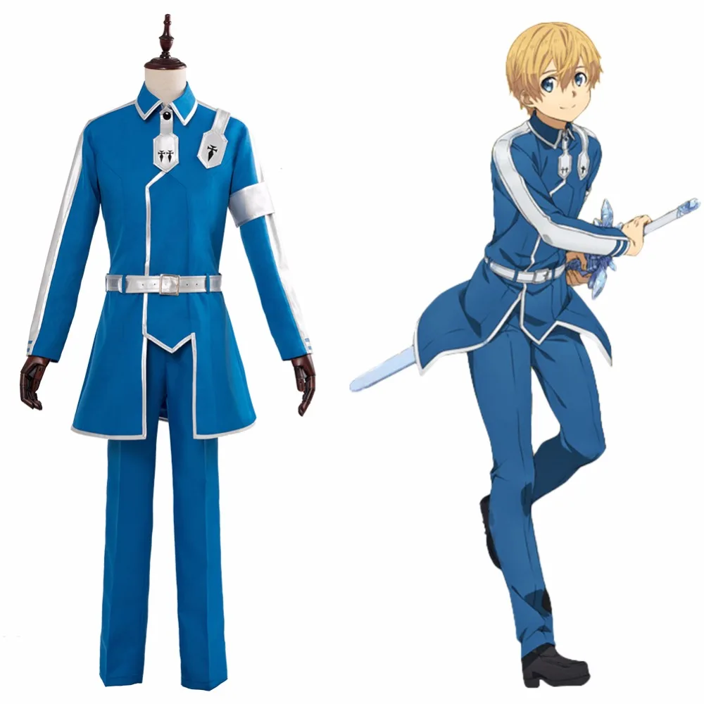 Sword Art Online Alicization Eugeo Cosplay Costume Men's Suit Uniform Halloween SAO Eugeo Outfit Customizable
Sword Art Online Alicization Eugeo Cosplay Costume Men's Suit Uniform Halloween SAO Eugeo Outfit Customizable