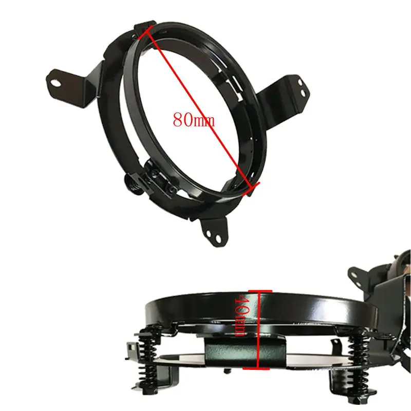 FOR Jeep Halo DRL round JL headlight bracket omnidirectional adjustment mounting ring for Jeep Wrangler JL2019
FOR Jeep Halo DRL round JL headlight bracket omnidirectional adjustment mounting ring for Jeep Wrangler JL2019