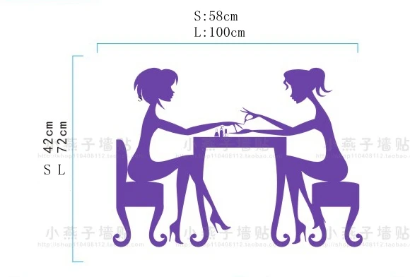 Nail Salon Sticker Spa Decal Posters Vinyl Wall Art Decals Pegatina Decor Decoration Mural Nail Salon Sticker
Nail Salon Sticker Spa Decal Posters Vinyl Wall Art Decals Pegatina Decor Decoration Mural Nail Salon Sticker