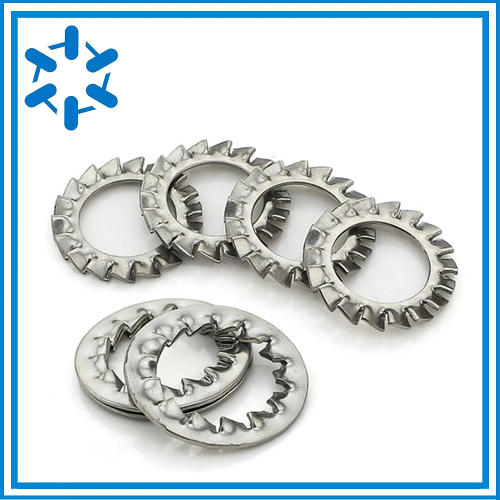100Pcs DIN6798A,J M3,M4,M5M6,M8,M10,M12 304 Stainless Steel Washer External Toothed Gasket Washer Internal Serrated Lock Washer
100Pcs DIN6798A,J M3,M4,M5M6,M8,M10,M12 304 Stainless Steel Washer External Toothed Gasket Washer Internal Serrated Lock Washer