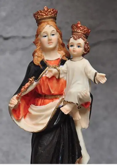 Lovely Resin crafts Christian Catholic virgin of Jesus set out decorations put out creative modern handicraft bookshelf home 
Lovely Resin crafts Christian Catholic virgin of Jesus set out decorations put out creative modern handicraft bookshelf home