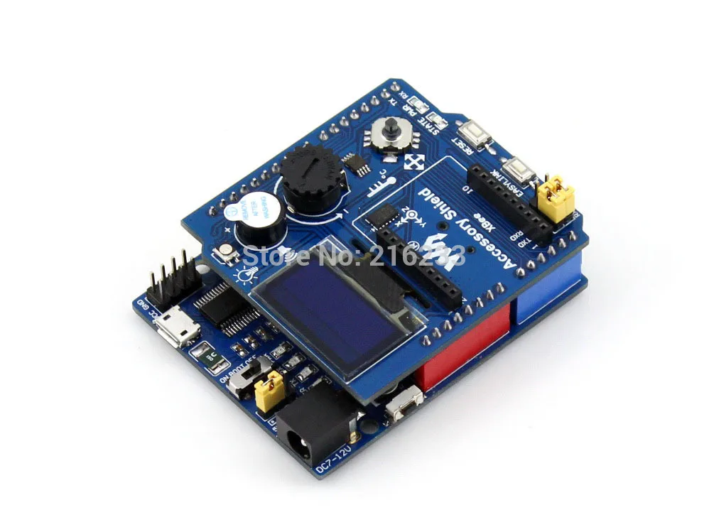 Accessory Shield Integrates XBee Interface 0.96inch OLED And Other Common Components Compatible with UNO Leonardo NUCLEO XNUCLEO
Accessory Shield Integrates XBee Interface 0.96inch OLED And Other Common Components Compatible with UNO Leonardo NUCLEO XNUCLEO