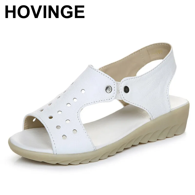 HOVINGE 100% Cow Genuine Leather Sandals Women Wedges Sandals Fashion Summer Shoes Woman Sandals Summer Plus Size 43 EU Free
HOVINGE 100% Cow Genuine Leather Sandals Women Wedges Sandals Fashion Summer Shoes Woman Sandals Summer Plus Size 43 EU Free