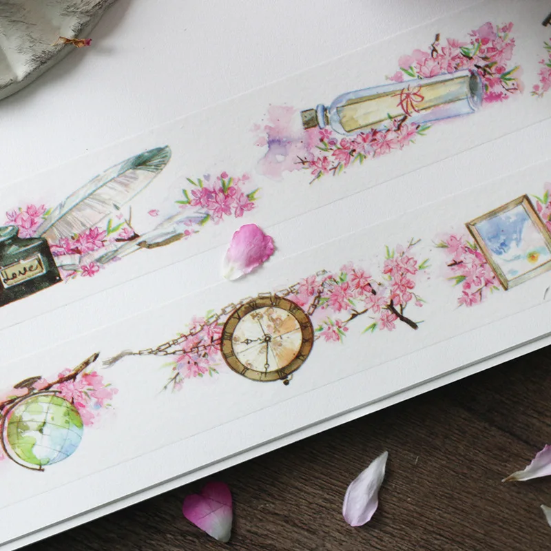 1 pcs Washi Tapes Cherry Special ink Masking Tapes Decorative Adhesive tape DIY Paper Scrapbooking Stickers Size 3.0cm*5m
1 pcs Washi Tapes Cherry Special ink Masking Tapes Decorative Adhesive tape DIY Paper Scrapbooking Stickers Size 3.0cm*5m