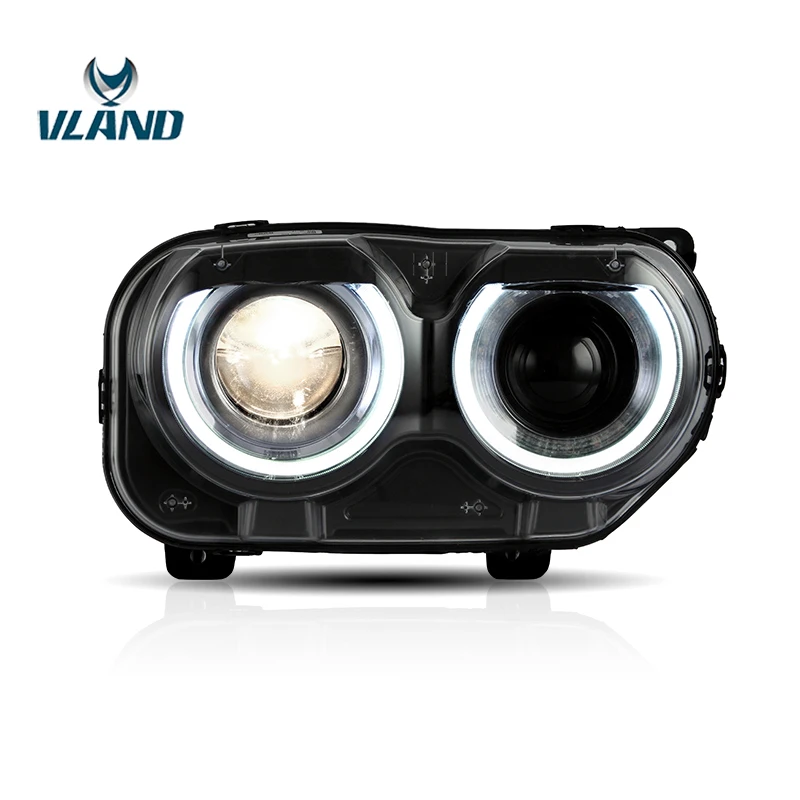 Vland Factory Car Accessories Head Lamp for Dodge Challenger 2015-up LED Head light plug and play design
Vland Factory Car Accessories Head Lamp for Dodge Challenger 2015-up LED Head light plug and play design