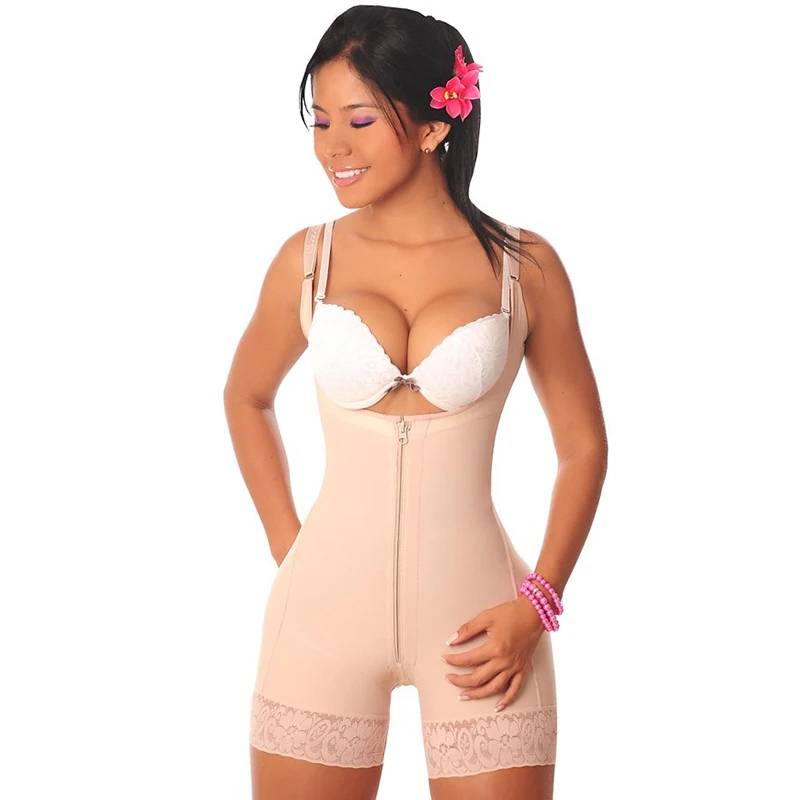 Plus Size S-6XL Zipper Full Body Shaper Wear High Compression Strappy Waist Trainer Underbust Corset Shapewear
Plus Size S-6XL Zipper Full Body Shaper Wear High Compression Strappy Waist Trainer Underbust Corset Shapewear