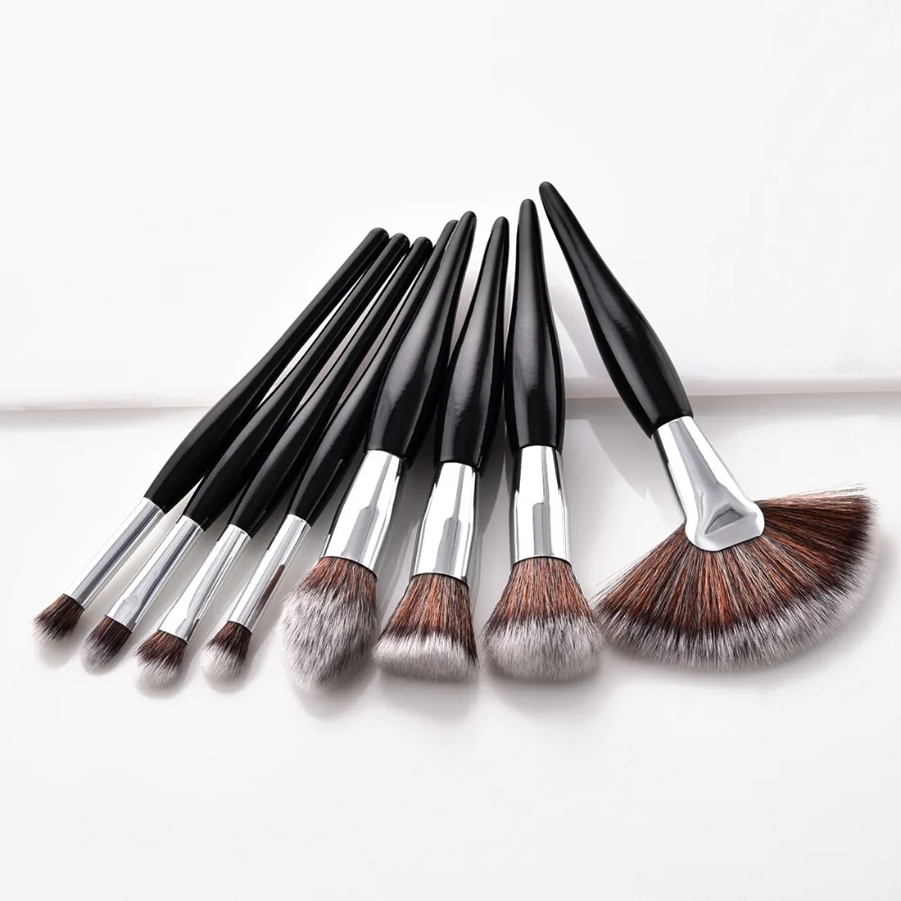 Набор кистей для макияжа Pro 8 шт. ресниц Brochas Maquillaje тонкая кисть основы Кисть