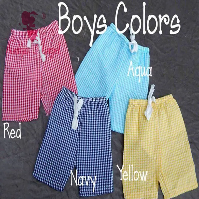 Kaiya Angel Baby Boys Summer Clothes Yellow White Red Navy Aqua Plaid Bubble Shorts Solid Candy Colors Shorts for Kids wholesale
Kaiya Angel Baby Boys Summer Clothes Yellow White Red Navy Aqua Plaid Bubble Shorts Solid Candy Colors Shorts for Kids wholesale