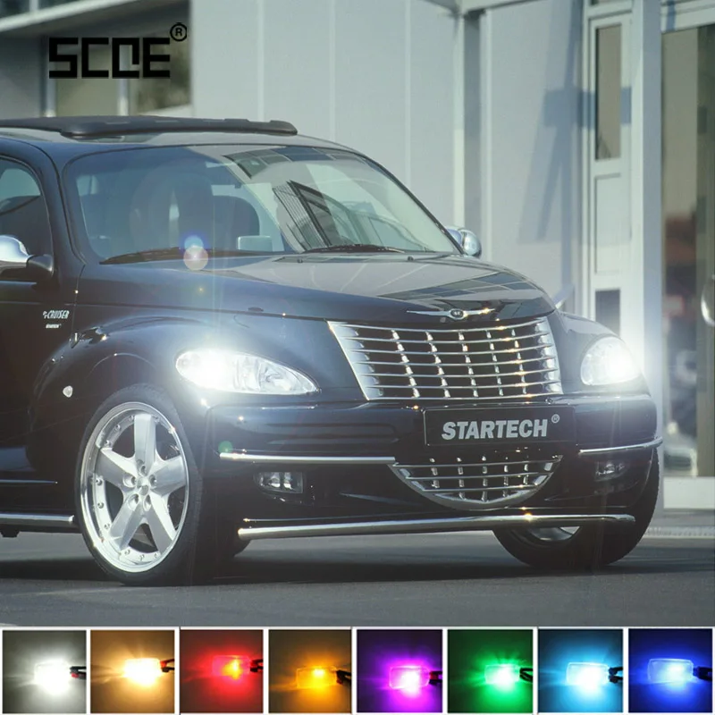 Для Chrysler Neon MK 2 PT Cruiser Sebring SCOE супер яркий передний парковочный фонарь Передний