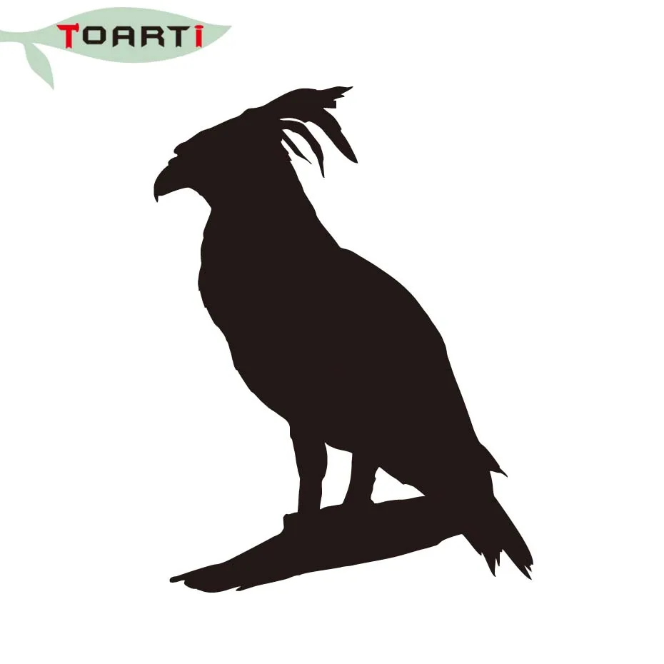 9 5*12 7 см Parrot стоя в ветке виниловая наклейка птица Автомобиль Стайлинг для