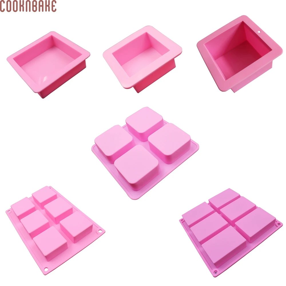 COOKNBAKE сделай сам силиконовая форма для мыла ручной работы Прямоугольная выпечки
