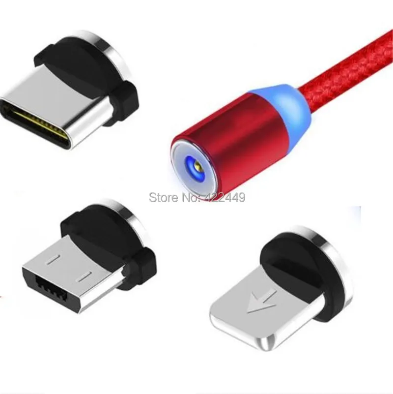 200 шт. 3 в 1 Магнитный USB кабель Быстрая зарядка 8pin IOS для iphone 5 6 7 8 X магнитное