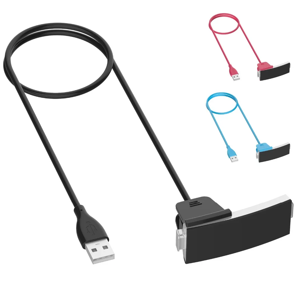 Высокое качество зарядка через usb кабель умные Аксессуары Для Fitbit Alta HR Replacment Band