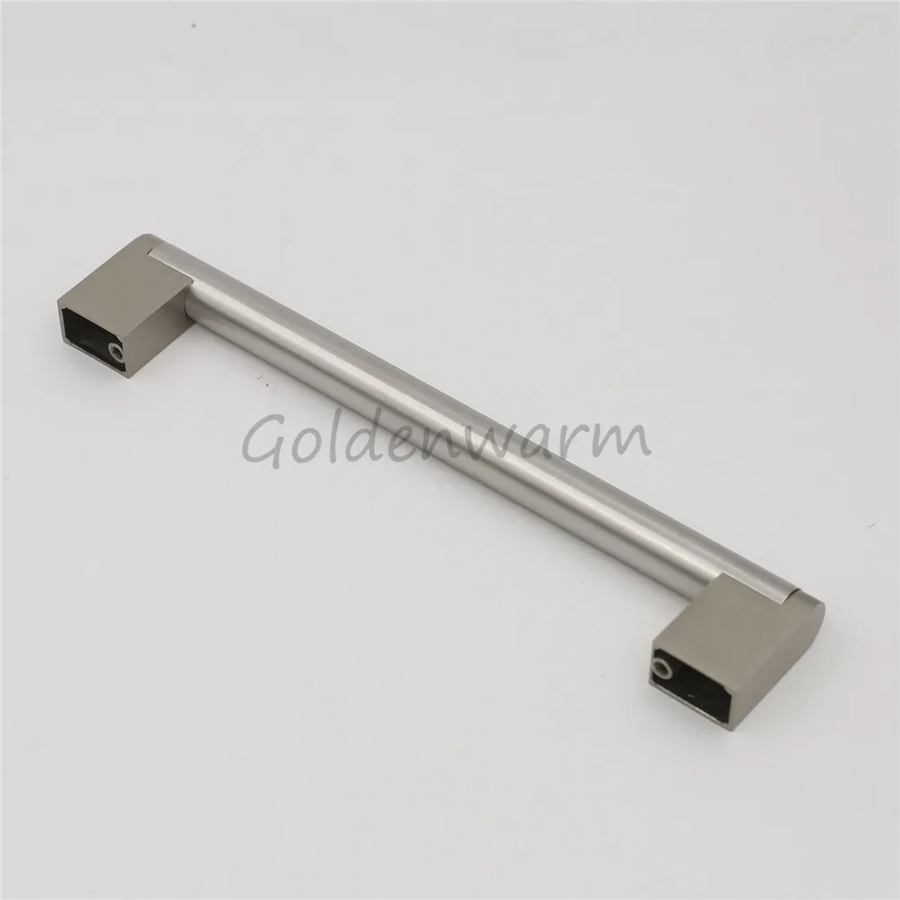 

Goldenwarm Cabinet Drawer Handles Brushed Nickel Stainless Steel Kitchen Bathroom Cabinet Door Handles 3.75"~12.6" 20Pack