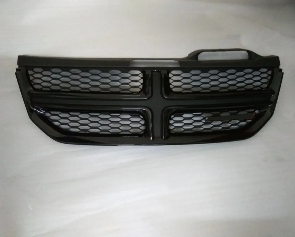 Передняя решетка радиатора для Fiat freeont 2012 2013 2014 Черная/серебристая|Гоночные