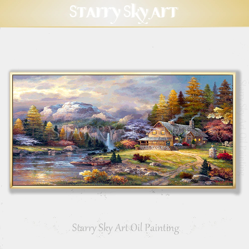 Artist Hand-painted King Size Luxury Wall Art Thomas Landscape Oil Painting on Canvas Europe Style Country Home Oil Painting
Artist Hand-painted King Size Luxury Wall Art Thomas Landscape Oil Painting on Canvas Europe Style Country Home Oil Painting