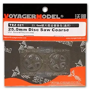 KNL HOBBY Voyager модель TEZ021 25,0 мм пильный диск грубого зуба, сменная упаковка
KNL HOBBY Voyager модель TEZ021 25,0 мм пильный диск грубого зуба, сменная упаковка