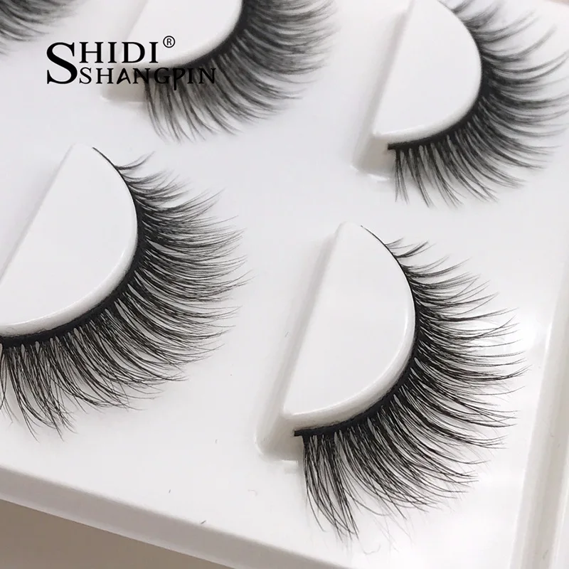 X-11 SHIDISHA 3pairs Mink Eyelashes Natural Long 3D False Eyelashes Lashes Hand Made Makeup Eyelash Extension 1cm-1.2cm
X-11 SHIDISHA 3pairs Mink Eyelashes Natural Long 3D False Eyelashes Lashes Hand Made Makeup Eyelash Extension 1cm-1.2cm