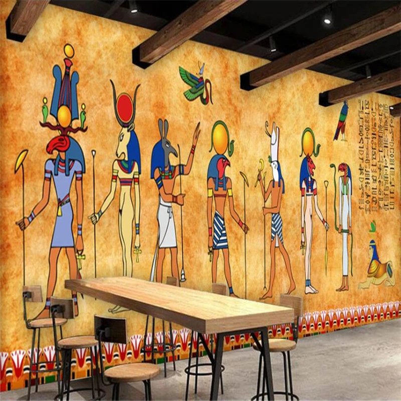 wellyu Vintage Egyptian fresco bar restaurant background wall custom large mural green wallpaper papel de parede para quarto
wellyu Vintage Egyptian fresco bar restaurant background wall custom large mural green wallpaper papel de parede para quarto