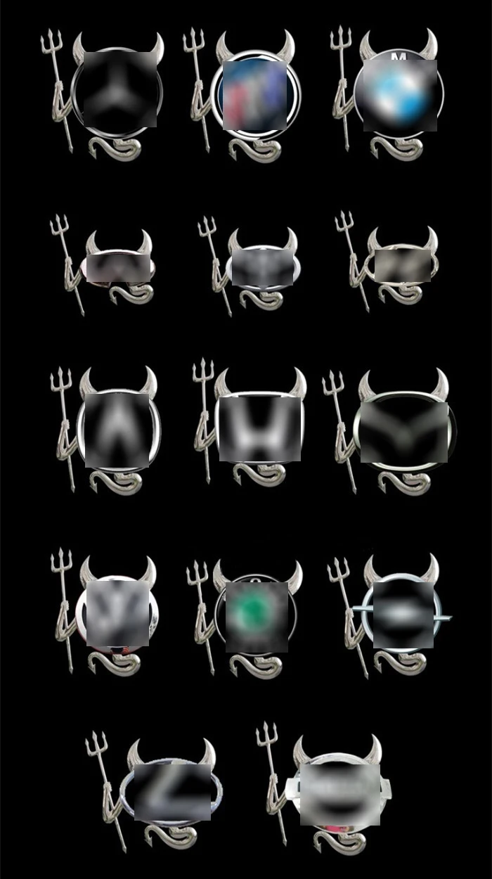 Car styling 3D Silver High Quality Universal Sticker Car Styling Auto Logos Car decoration Cute Crab Devil
Car styling 3D Silver High Quality Universal Sticker Car Styling Auto Logos Car decoration Cute Crab Devil