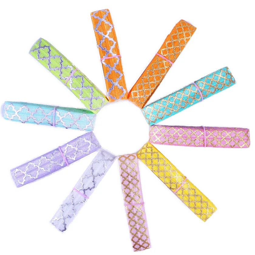 20yards/lot 2yards/color 5/8'' 16mm quatrefoil FOE fold over elastic for DIY accessaries
20yards/lot 2yards/color 5/8'' 16mm quatrefoil FOE fold over elastic for DIY accessaries