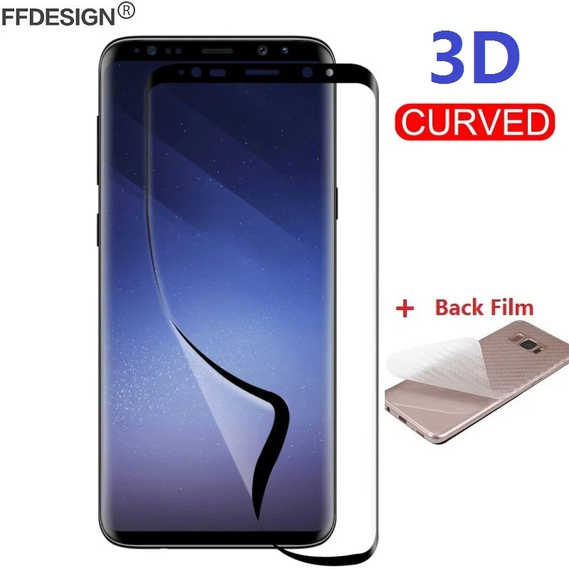 (1 шт. передняя + 1 задняя) Защитная пленка для Samsung Galaxy S10 S9 S8 Plus S10e S7 Edge Note 9 8 защита