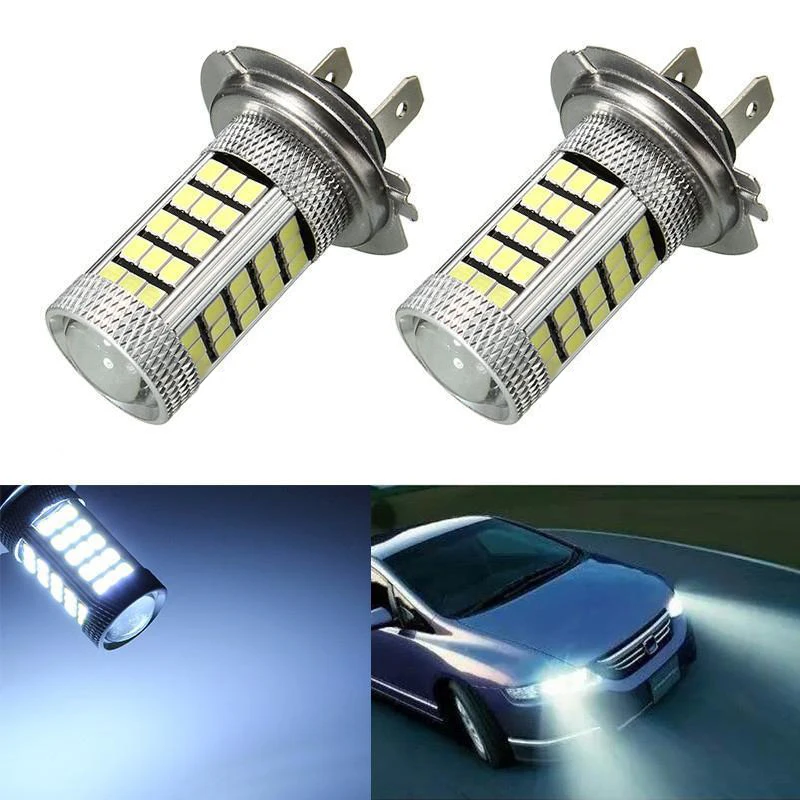 2 шт./компл. H7 2835 66SMD светодиодный Автомобильная противотуманная фара дальнего света лампа белого 6000K
2 шт./компл. H7 2835 66SMD светодиодный Автомобильная противотуманная фара дальнего света лампа белого 6000K