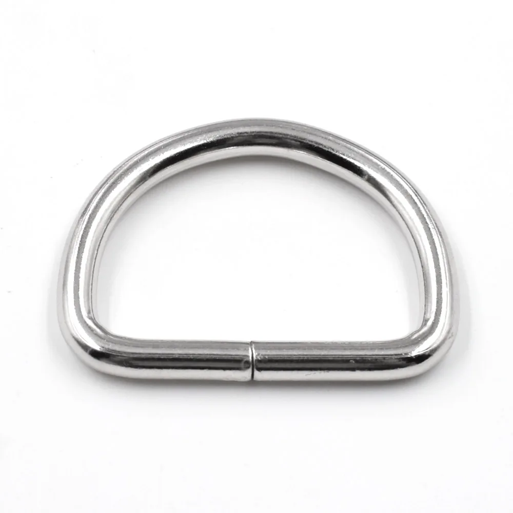 (10 pieces/lot) 32mm Metal D-shaped buckle. metal D buckle. D ring. Semicircle button. Bags mountaineering backpack accessories.
(10 pieces/lot) 32mm Metal D-shaped buckle. metal D buckle. D ring. Semicircle button. Bags mountaineering backpack accessories.