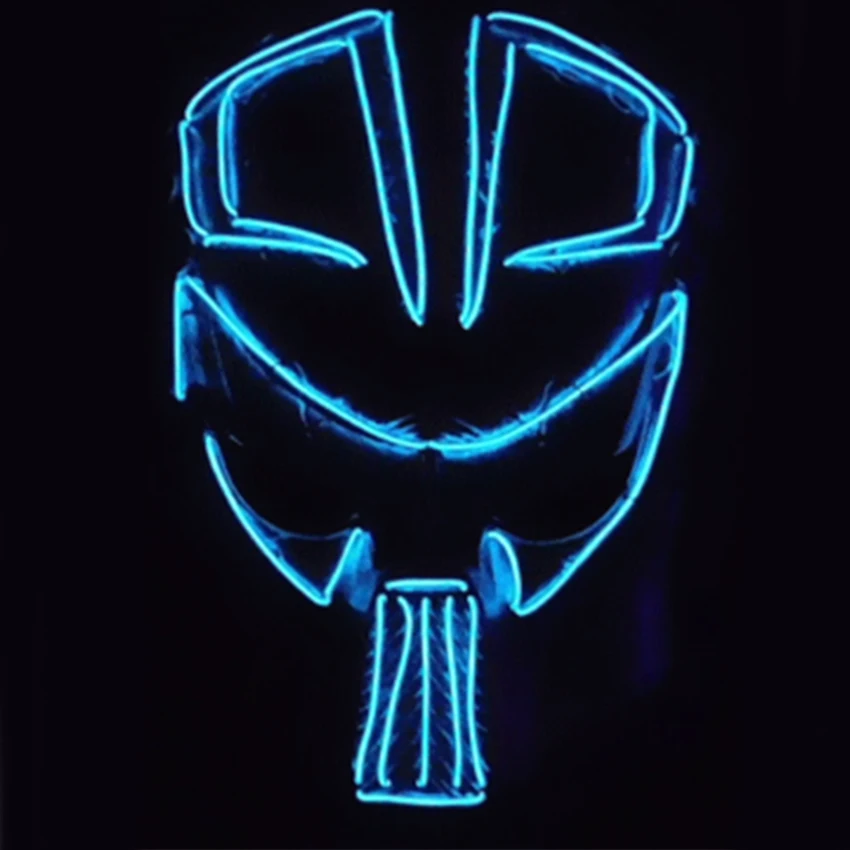 LED clothing EL Masks Halloween Big eyes big mouth geek mask luminous helmet Neon Macabre Clown EL Wire LED Masks Party dance
LED clothing EL Masks Halloween Big eyes big mouth geek mask luminous helmet Neon Macabre Clown EL Wire LED Masks Party dance