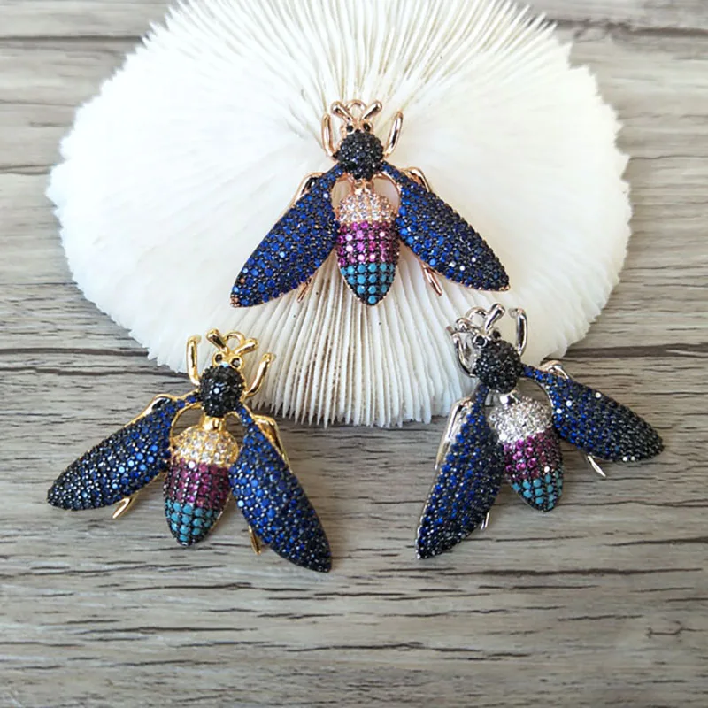 6 Pcs Mix Color Micro Pave CZ zircon bumblebee charm Pendant For Jewelry Making Findings DIY necklace making P730
6 Pcs Mix Color Micro Pave CZ zircon bumblebee charm Pendant For Jewelry Making Findings DIY necklace making P730