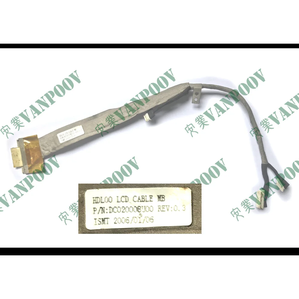Оригинальный новый гибкий ЖК-кабель Vedio для Lenovo 3000 N100 L3-bp388 DC020008U00
Оригинальный новый гибкий ЖК-кабель Vedio для Lenovo 3000 N100 L3-bp388 DC020008U00