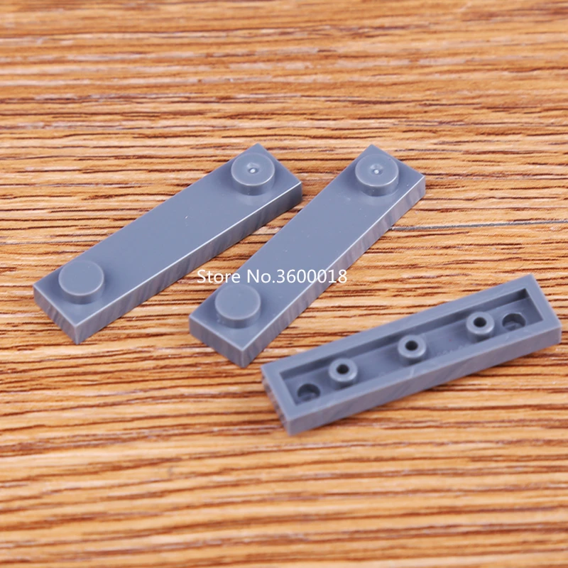 50 шт./лот Decool пластина 1x4 с 2 шпильками совместимая 92593 MOC DIY Кирпичи Блоки игрушки