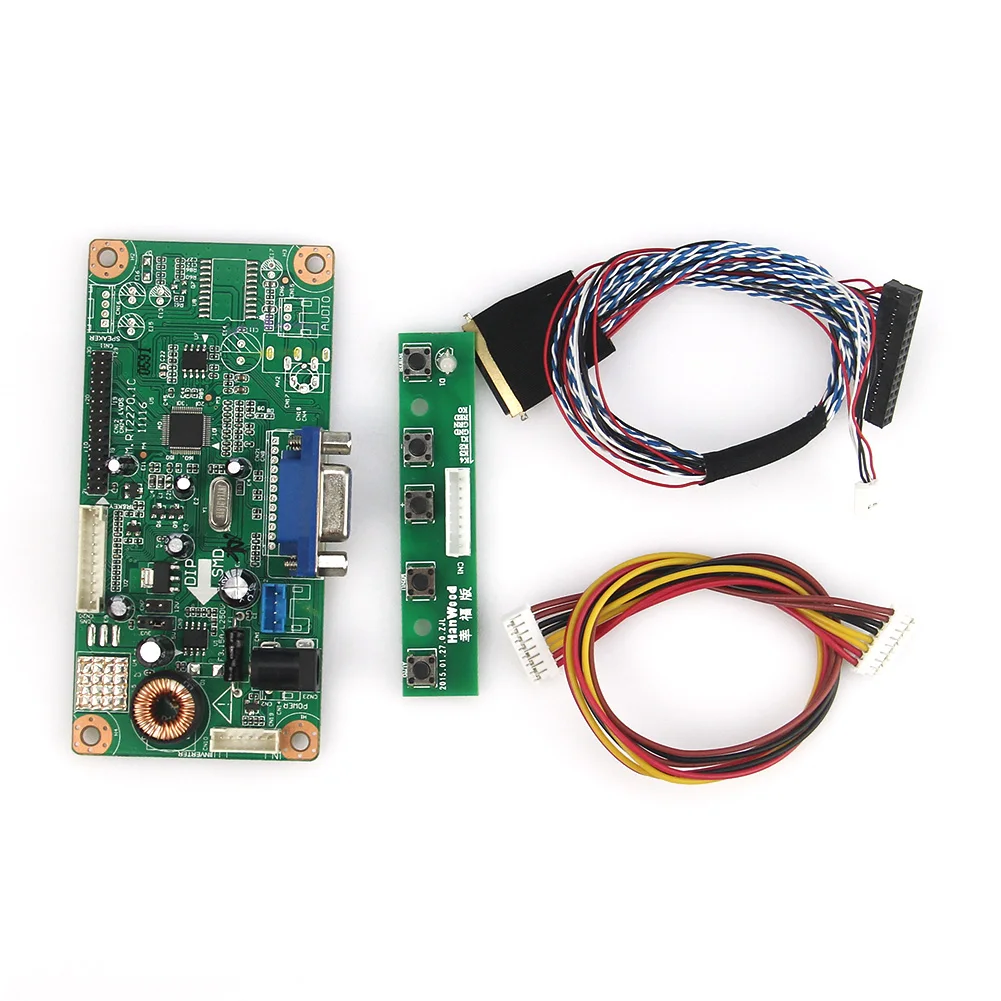 Плата драйвера ЖК/светодиодного контроллера (VGA) LVD M.RT2270 для B140XW01 V.8 S монитор повторного использования ноутбука 1366x768
Плата драйвера ЖК/светодиодного контроллера (VGA) LVD M.RT2270 для B140XW01 V.8 S монитор повторного использования ноутбука 1366x768