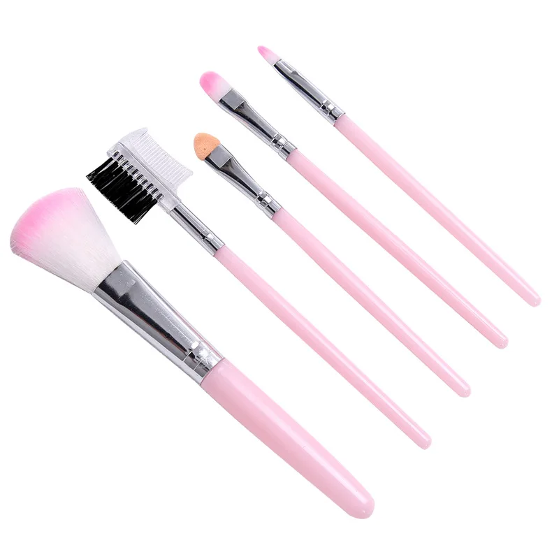 5 pcs/set Portable beauty makeup tool Foundation Power Blush Eye Shadow Brow Lash Fan Lip Face Make Up Brushes
5 pcs/set Portable beauty makeup tool Foundation Power Blush Eye Shadow Brow Lash Fan Lip Face Make Up Brushes