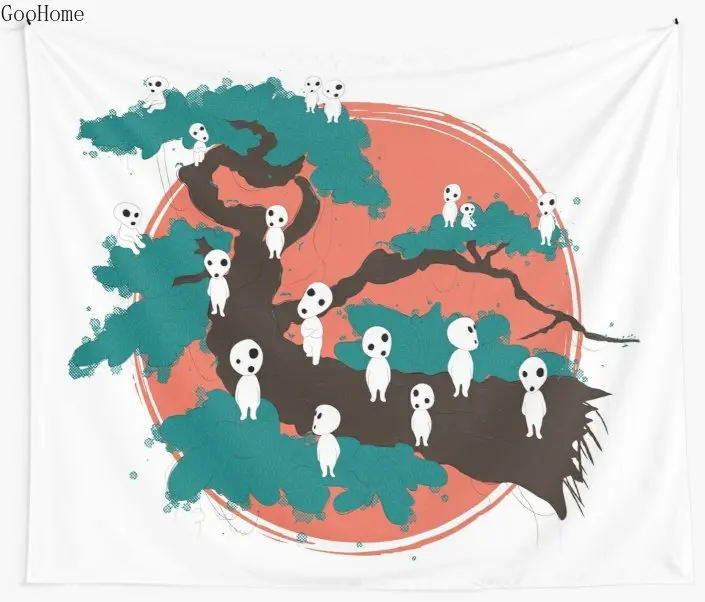 Anime Spirits of the Trees Wall Tapestry Cover Beach Towel Throw Blanket Picnic Yoga Mat Home Decoration
Anime Spirits of the Trees Wall Tapestry Cover Beach Towel Throw Blanket Picnic Yoga Mat Home Decoration