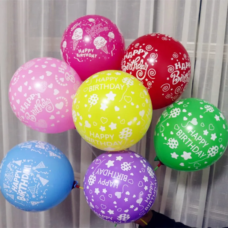 Birthday balloon 50pcs/lot12 inch 2.8g round candy latex print ballon helium decoration kids party balloons kids toy baby shower
Birthday balloon 50pcs/lot12 inch 2.8g round candy latex print ballon helium decoration kids party balloons kids toy baby shower